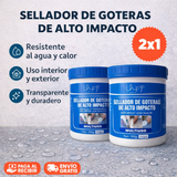 Sellador impermeable de alto impacto 2x1 Repara filtraciones en segundos