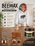 Beewax™ renovador de madera, muebles, pisos y cuero multipropósito
