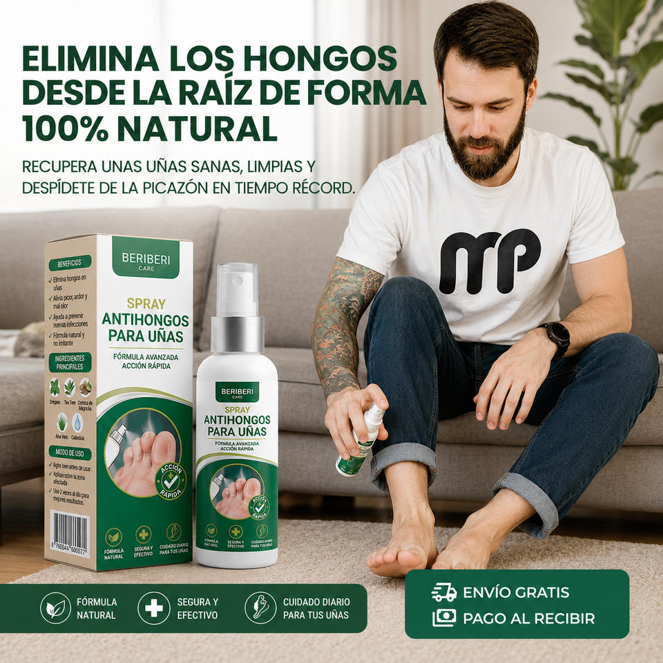 Beriberi™ Elimina hongos y picazón