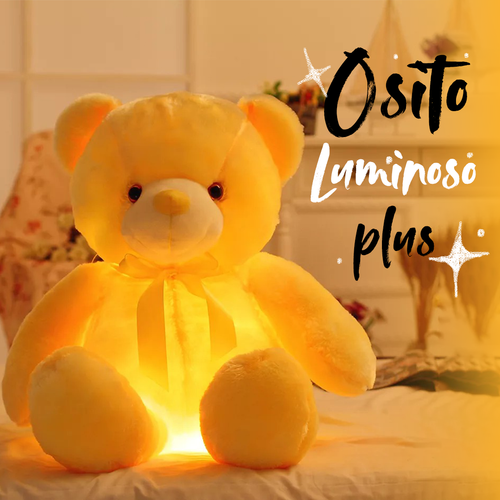 Osito Luminoso Plus™ Hermoso oso de peluche de alto impacto