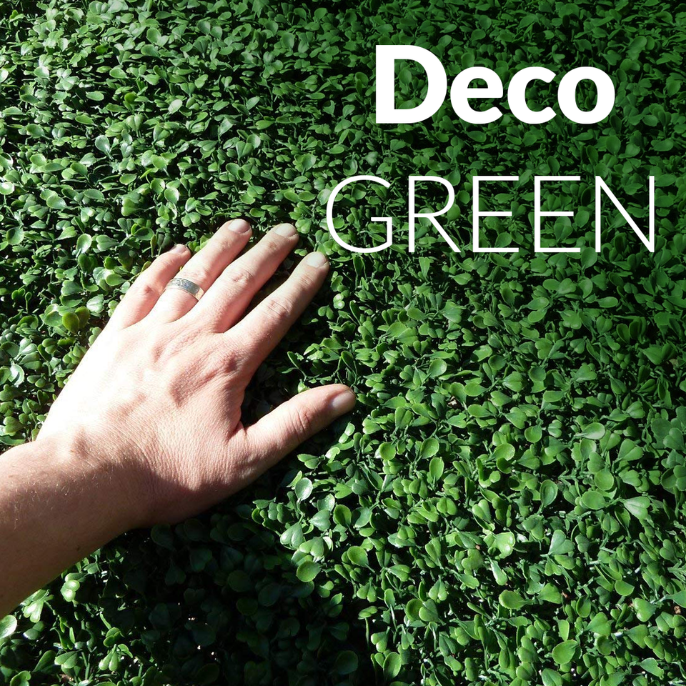 DecoGreen™ Decoración moderna de césped verde 25x25cm