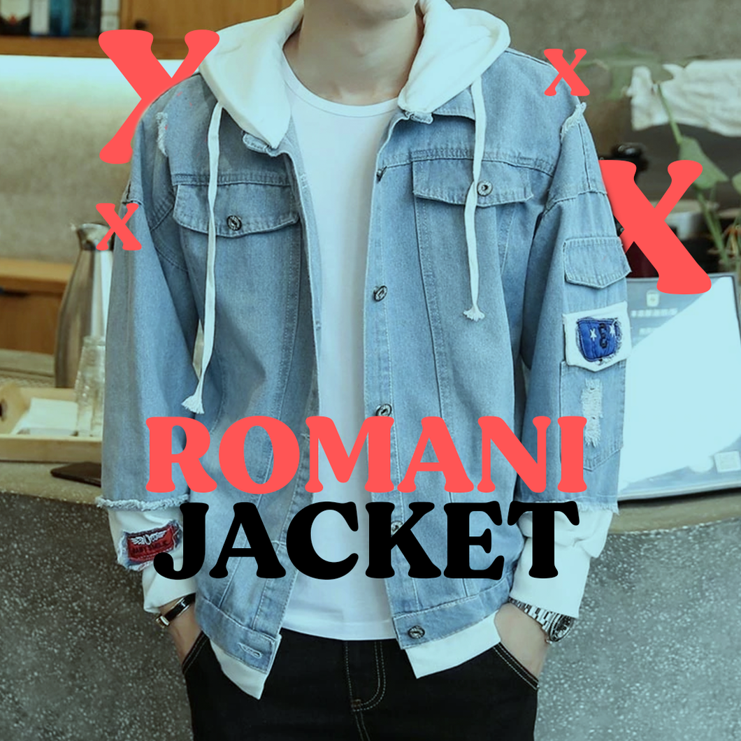 Romani Jacket™ Chaqueta con capucha para hombre, informal, nueva moda 2022
