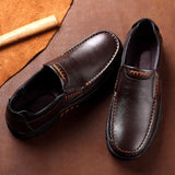 Mossan - Zapatos de cuero premium elegantes hombre